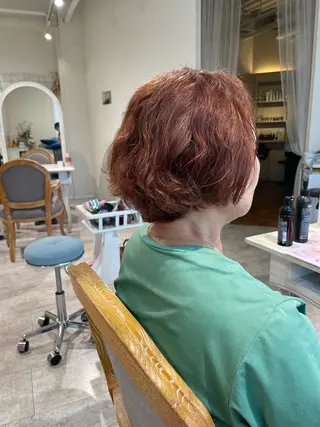 ショート カラー 魔法のシャンプーで 艶髪に✳︎/カラーのヘアスタイル