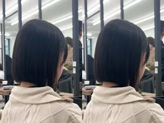 ミディアム ボブ/ショート/ チヨノのヘアスタイル