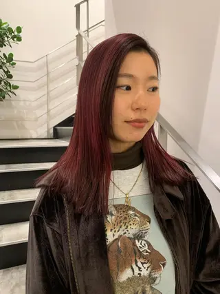 セミロング GO TODAY SHAIRE SALON所属・miu （ミユ）のヘアスタイル