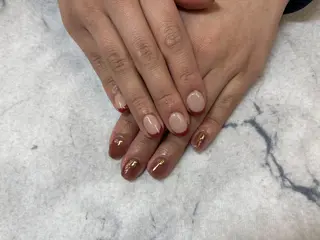 ネイル ネイルリボン 石田のネイルデザイン