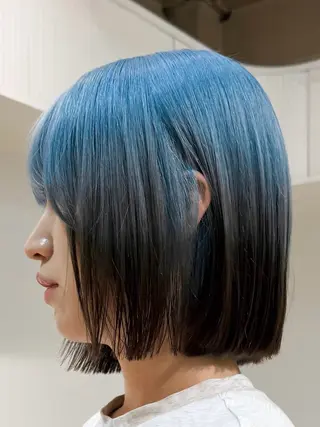 ショート カラー ヘアアレンジ 🦠デザインカラー/ 魚瀬あおい🦠のヘアスタイル