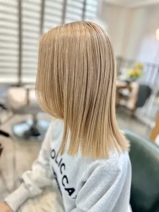 ミディアム カラー LAURA＆RO所属・LAURA &RO 🫧はるか🫧のヘアスタイル