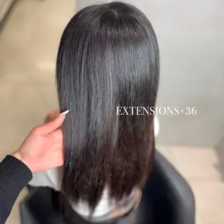 ロング 大阪 梅田/ ハイトーン/エクステのヘアスタイル