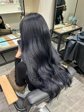 ロング カラー ヘアアレンジ cocotte 💟草間紫音💟のヘアスタイル