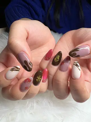 ネイル セプトネイル西大寺店 香取のネイルデザイン