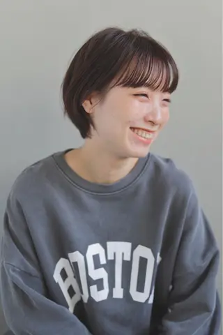 ショート さの あやねのヘアスタイル