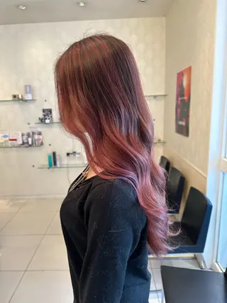 ロング カラー 神戸 大輝のヘアスタイル