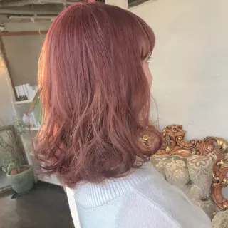 ミディアム カラー ブリーチ特化🌺★ あや🌵のヘアスタイル