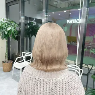 カラー ベージュ・グレー ジュ達人KOJIROのヘアスタイル