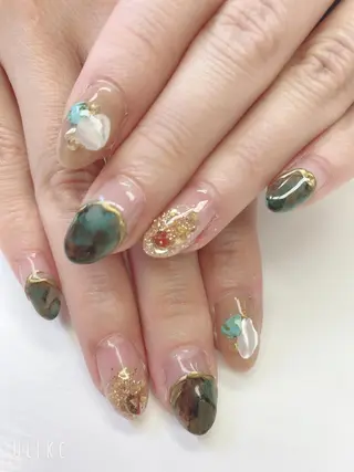 ショート JNA認定講師🌸 RIEのネイルデザイン