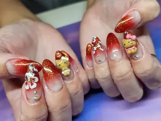 ネイル 💜bora .のネイルデザイン