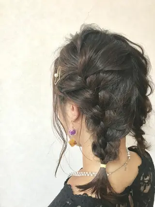 ヘアアレンジ 【azure横浜】 🧸misaki🌸のヘアスタイル