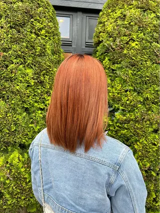 ミディアム カラー mahiro/ ショートカットのヘアスタイル