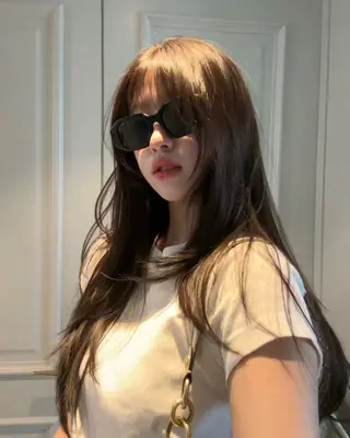 ロング カラー レイヤー/柔色 カラー/SAkiのヘアスタイル