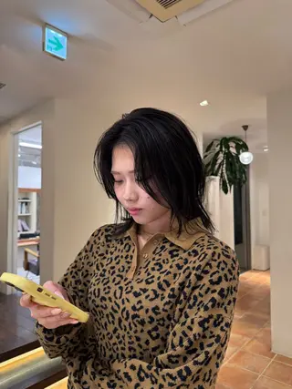 ミディアム LONESS  omotesando所属・佐藤 天真のヘアスタイル