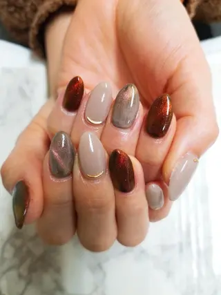 ネイル 河野ちえ (雑誌掲載サロン)のネイルデザイン