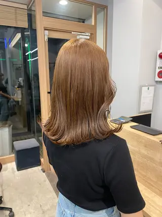 ミディアム 🐾Libero🐾 柏　KONOMIのヘアスタイル