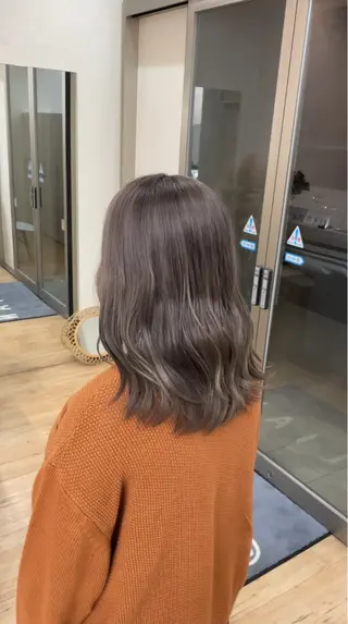 セミロング カラー 橋本翔 /レイヤーカットのヘアスタイル