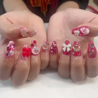 ネイル 💎🐰 saki. m 🐰💎のネイルデザイン