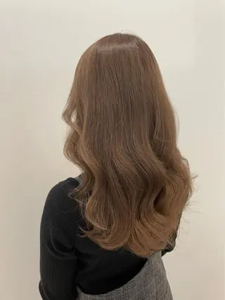 ロング 京都レイヤーカット/ 縮毛矯正/羽柴りくのヘアスタイル