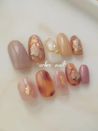 ネイル ＊arbre nail＊.アーブルネイル所属・✯.。 arbre  nail 。✯.のネイルデザイン