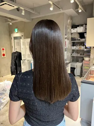 セミロング カラー elima 調布所属・ちせ/ 透明感カラー /調布˚ 🦢₊✧のヘアスタイル