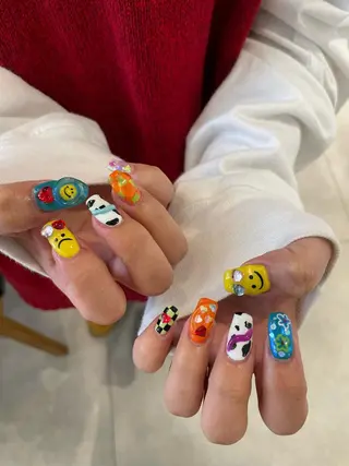 ネイル hair&nail ☯️アイリ☯️のネイルデザイン
