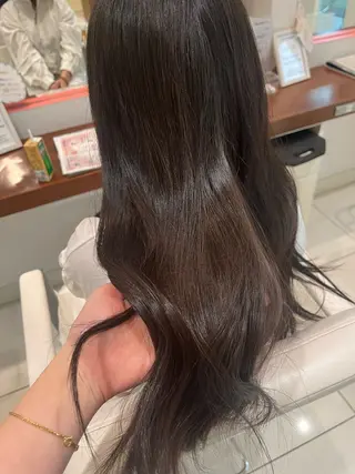 ロング カラー 似合わせ 垢抜け🌟 AKINOのヘアスタイル