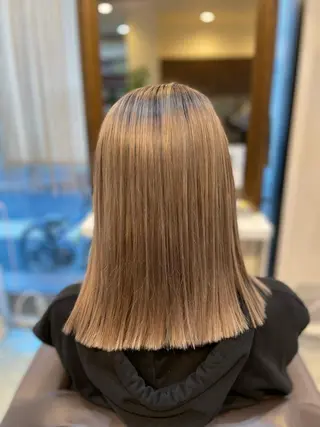 セミロング AWANIKO 浦添店のヘアスタイル