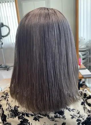 ミディアム 🌈デザインカラー MISAKI🐰のヘアスタイル