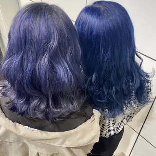 セミロング カラー 韓国ヘア🦋 MIYUのヘアスタイル