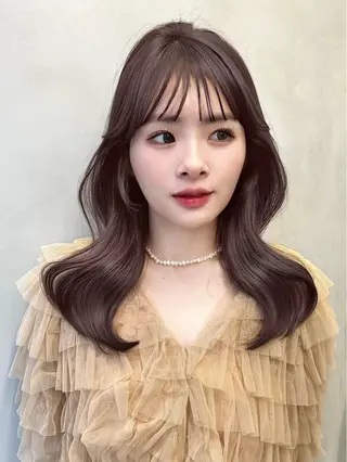 カラー lond profil 浦和店所属・mina/浦和 ショート/韓国ヘアのヘアスタイル