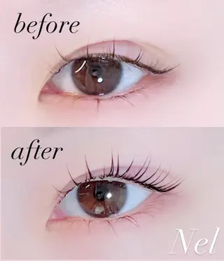 マツエク・マツパ Nel miwaのマツエク・マツパデザイン