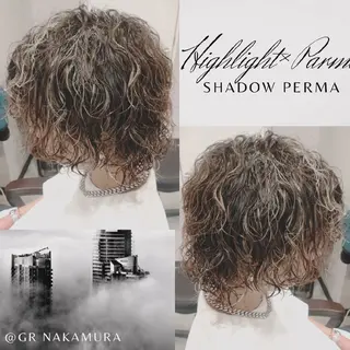 パーマ メンズ GR 髪質改善トリートメント×ヘッドスパ【ジーアール】所属・🌺中村🌺毎日楽し くなる髪をご提案✨のヘアスタイル