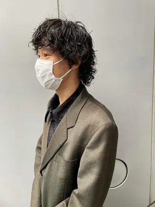 ショート パーマ キッズ オトナヘア🌸 harukaのヘアスタイル