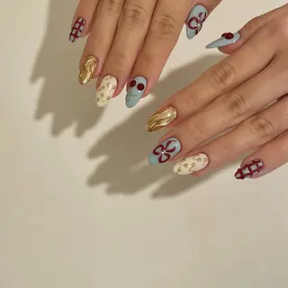ネイル m-nail所属・m-nail 🌙minamiのネイルデザイン