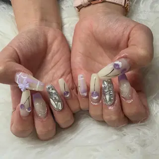 ロング mao .のネイルデザイン