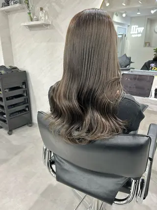 ロング カラー 髪質改善will hairdesignのヘアスタイル