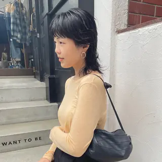 ショート パーマ BANKSIA ボブ専門/草野明郎のヘアスタイル