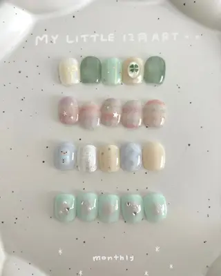 ネイル my little 𖠿 .゜のネイルデザイン