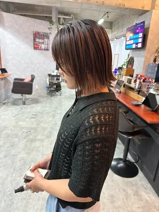 ショート C’LD hair  produce /シールドヘア所属・モテ髪/ボブ/ショー ト/アダチフウトのヘアスタイル