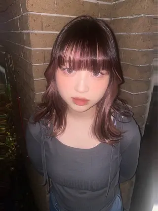 ミディアム カラー 🎀Natsumi /暖色カラー🎀のヘアスタイル