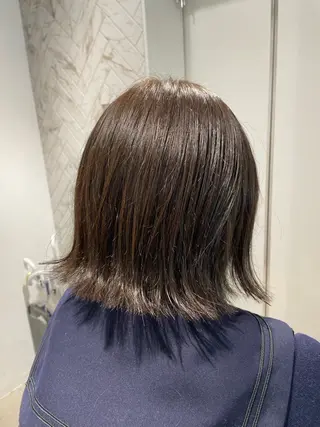 ショート カラー パーマ&ブリーチ /飯牟田/GEAR.のヘアスタイル