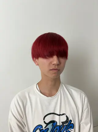 ショート カラー men's/perm colorDaijuのヘアスタイル