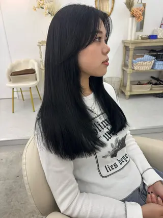 ロング YUIMARL岡山店 MISAKIのヘアスタイル