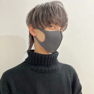 ミディアム カラー メンズ 【池袋/スパイキー ショート】ⓝⓘⓜⓤのヘアスタイル