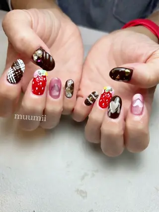 ネイル ネイルサロンmuumii所属・東十条muumii ネイルまつ毛のネイルデザイン