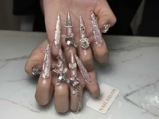 ネイル 💕鈴木ユリ パラジェル/オフ無料のネイルデザイン