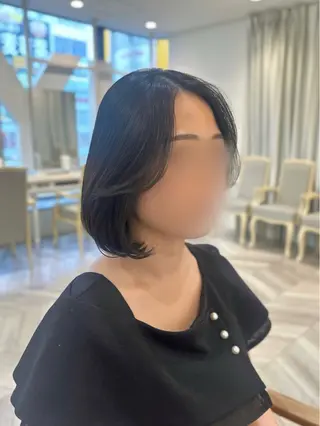 ショート 韓国ヘア 🇰🇷 RUKA 🩵🤍のヘアスタイル
