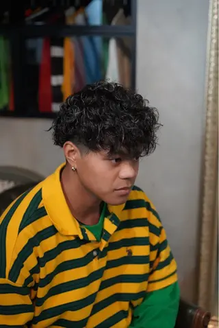 パーマ メンズ 齋木 陽輝のヘアスタイル